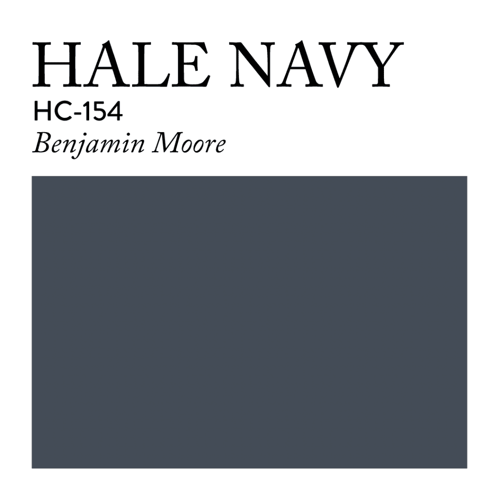 Hale Navy is a timelessly classic navy blue, perfect for adding a saturated touch of color in any kitchen, bathroom, or home study.