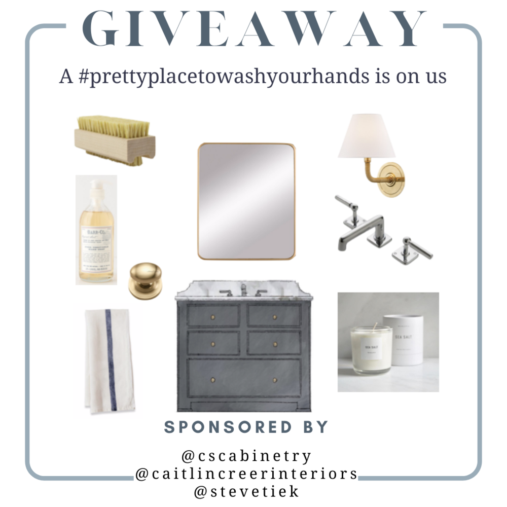 A #prettyplacetowashyourhands Giveaway!