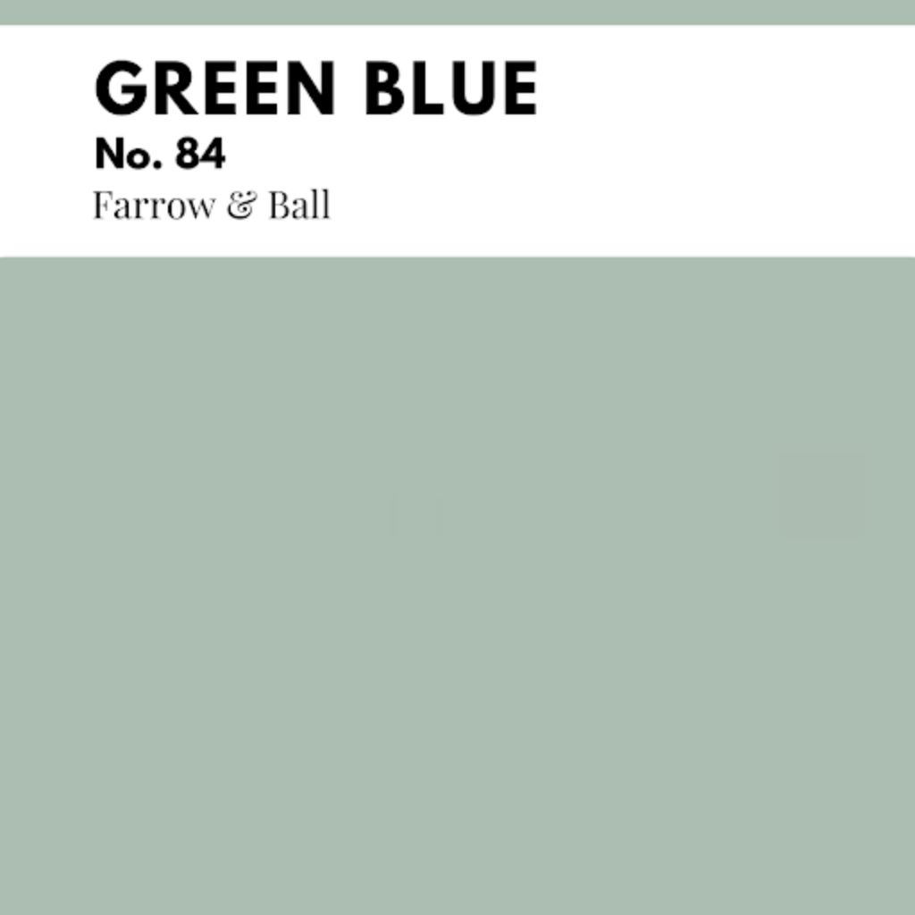 Green Blue by Farrow & Ball is one of the best paints for the bathroom because it has all the relaxing power of a zen garden right in the center of your home