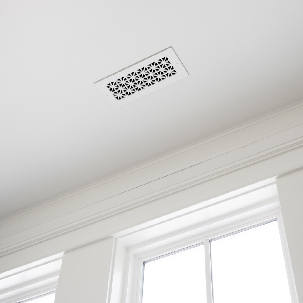 Custom vent covers function the same as other standard vent covers. Their purpose is to prevent undue amounts of dust, dirt, and debris from entering the HVAC system and therefore help improve the air quality in your home.