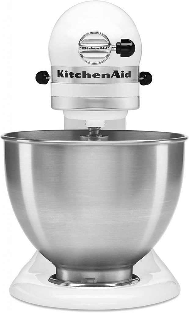 Whether you’re breaking out your mixer to whip up a batch of cookies or you’re using an added attachment to grind meat, make pasta, or make your own ice cream, this is another highly versatile (and counter-worthy) kitchen appliance we think everyone needs