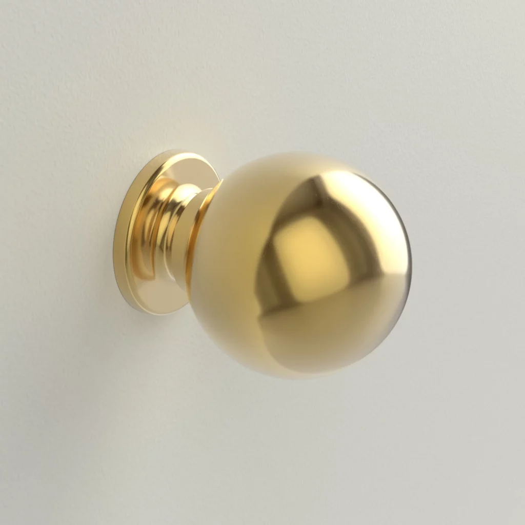 This cabinet hardware has the look of gold, and gold is and forever will be a classic finish. 