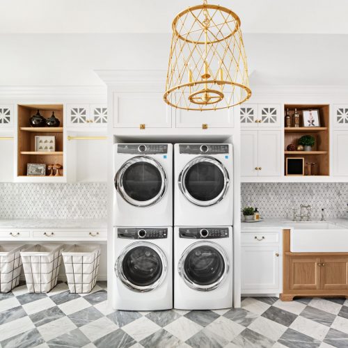 There is no reason to keep your personality out of the laundry room. These are some of the best cabinets for adding some pizzazz to the task, and keep it in harmony with the rest of the home's cabinetry design.