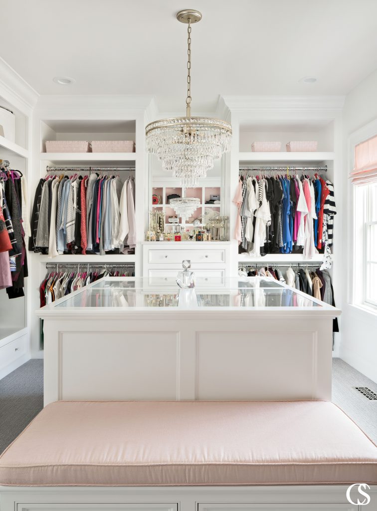 Don't you think the best custom closet design should also include space to rest? A closet should be able to pull double duty by working hard and providing privacy and peace.