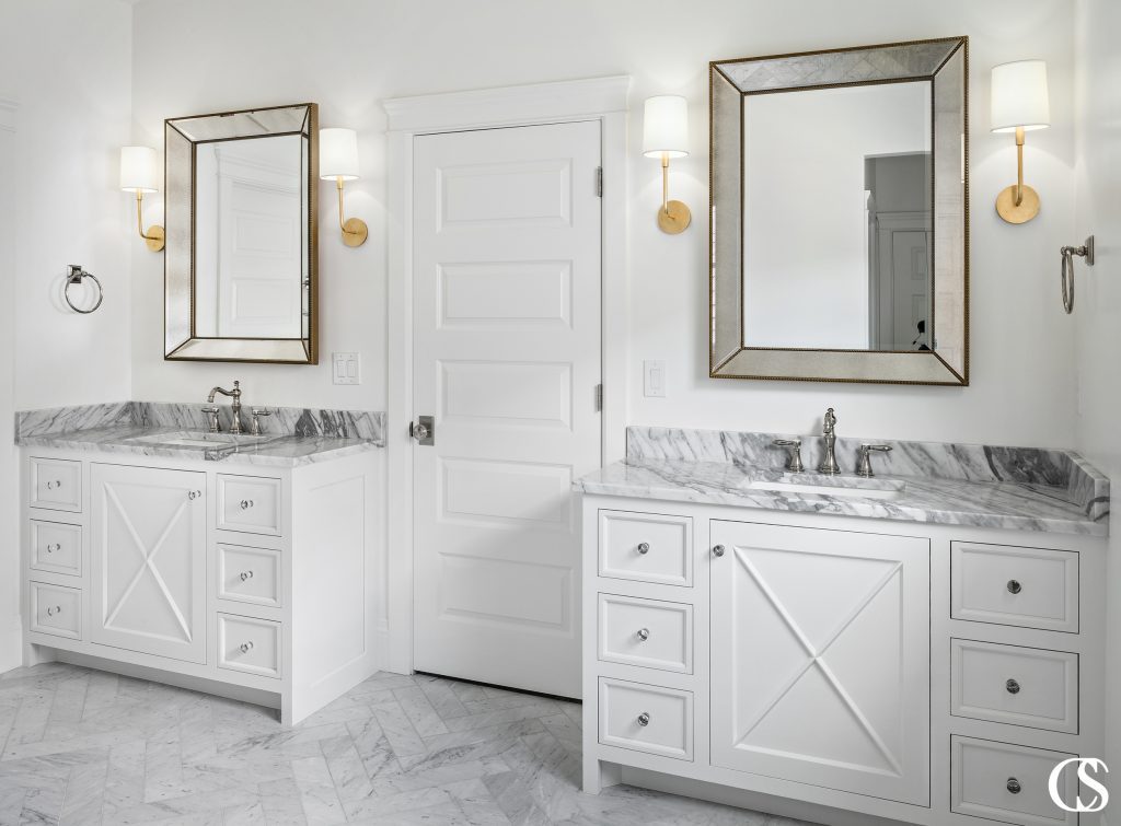 While every home can benefit from double sinks and extra storage, those features are especially important in Utah homes where families tend to have multiple children sharing one bathroom.