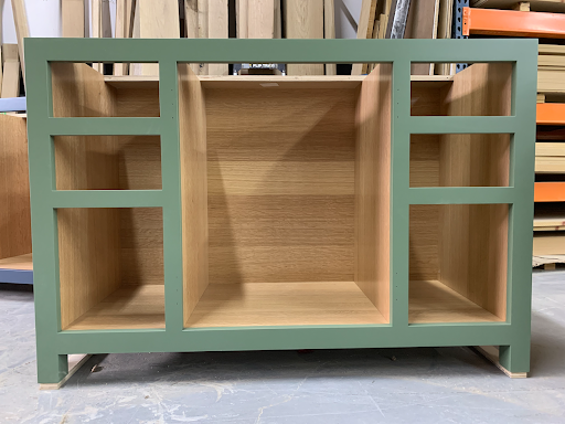 The shades of the best green paints for the home might surprise you, but if you're open to a statement, like with this custom bathroom vanity (in progress!), you may just realize your bathroom is your favorite space in the house!