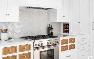 Many kitchen space-saving ideas can be accomplished with the existing cabinetry in your home and our favorite space-saving tips