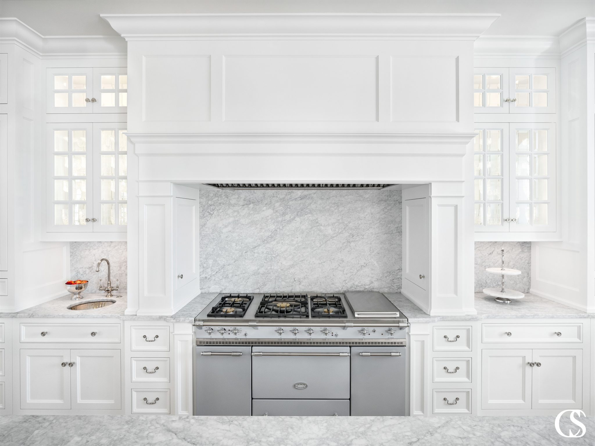 The Best Countertops With White Cabinets - Christopher Scott Cabinetry