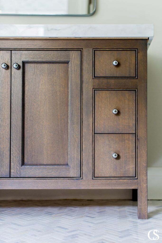 Adding a bead to inset cabinets can add just the extra boost of personality a custom cabinet needs to set it apart. Learn more about the best bathroom cabinet designs at ChristopherScottCabinetry.com!