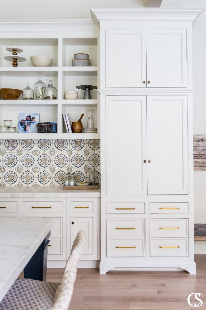 Whether it is a patterned backsplash, green cabinets, or a blue fridge, personality is the name of the game for today's kitchen trends